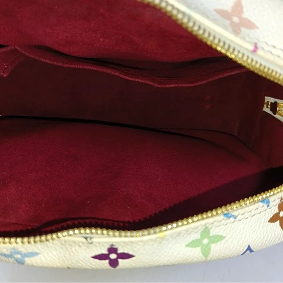 ♥️ Louis Vuitton Deauville Multicolor Leather Shoulder Bag ♥️ - Picture 16 of 16